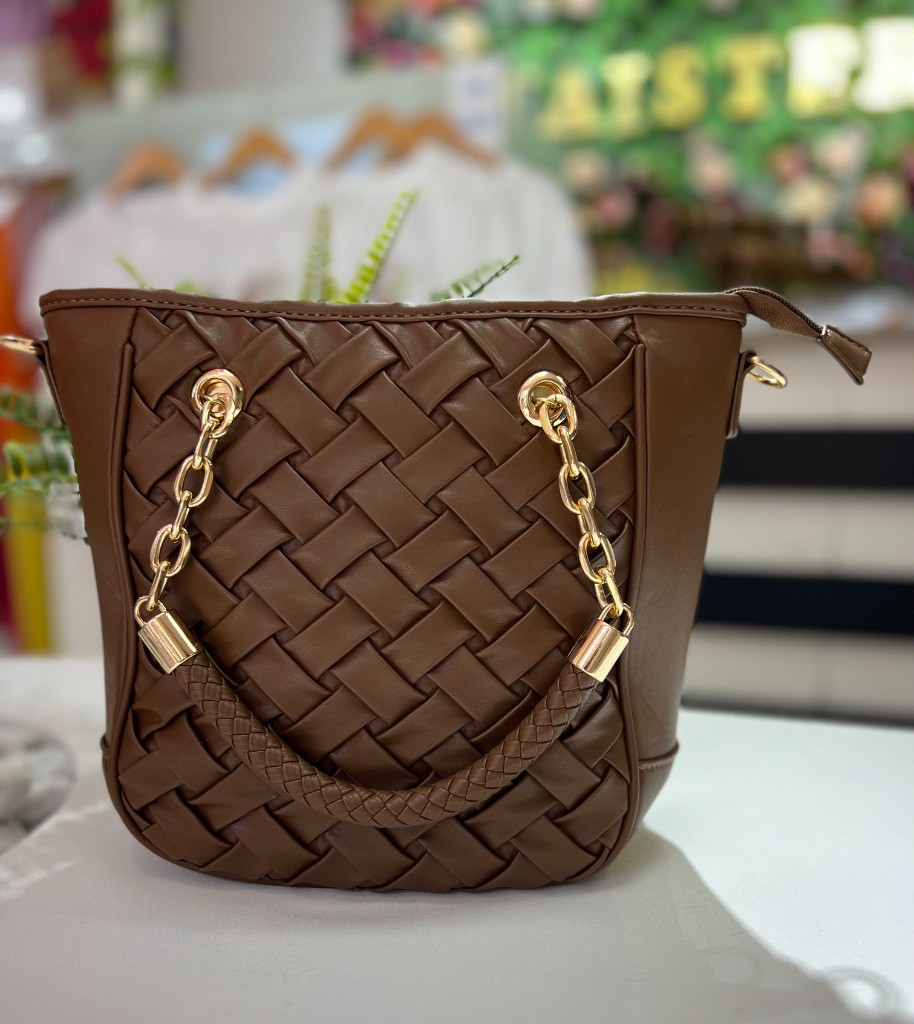 Bolso Cadena Chocolate