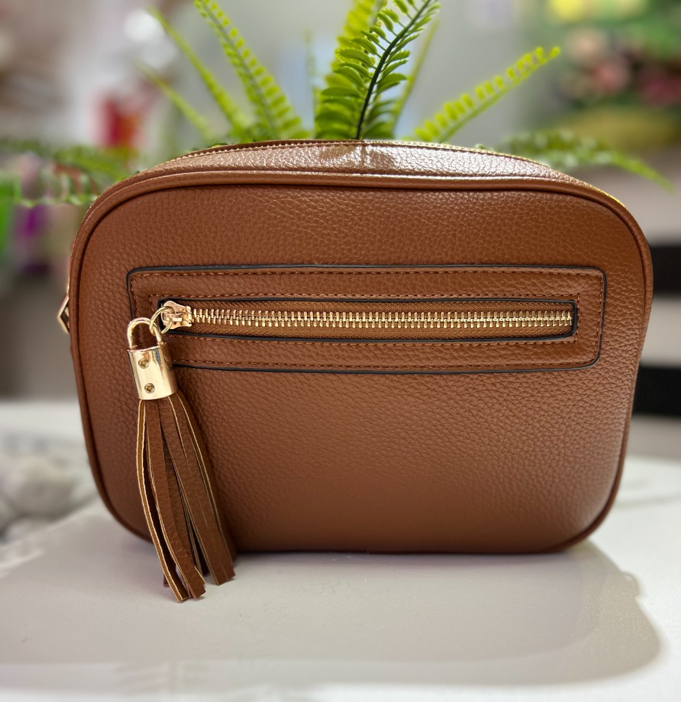 Bolso Cuadrado Marron