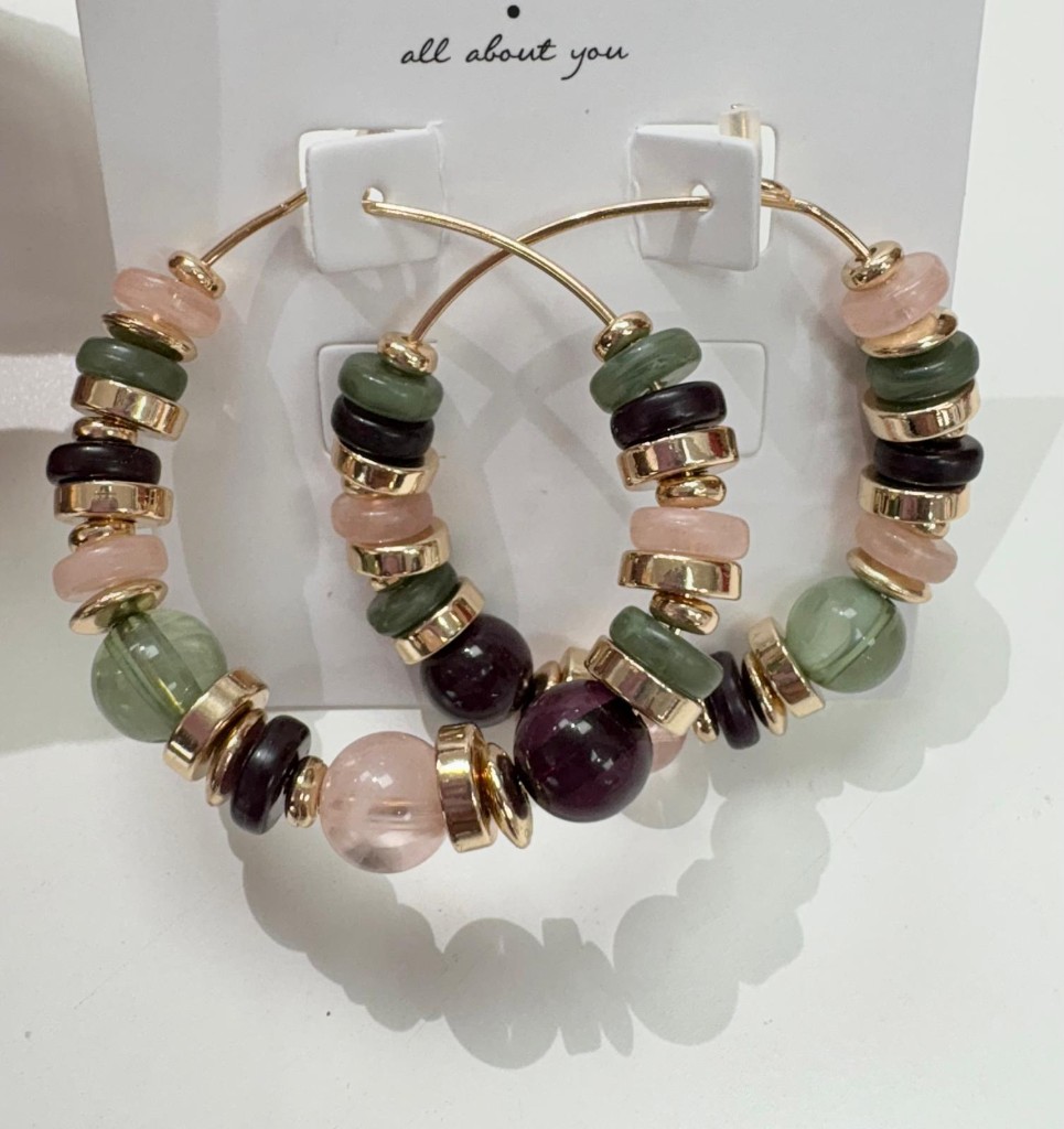 Argollas Piedras Colores