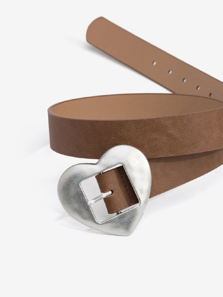 Cinturón Marrón Corazón