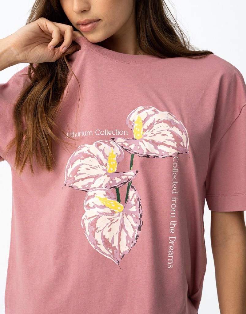 Camiseta Flor Tiffosi 